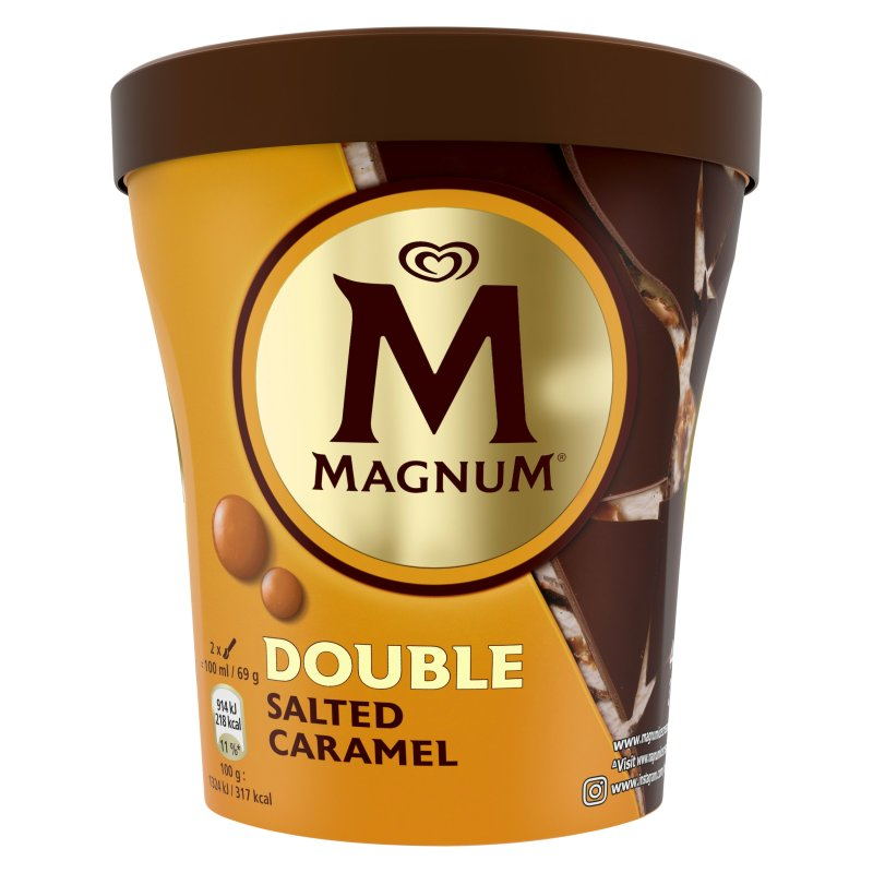 4024- Magnum Double Salt Caramel Pint Tub 8x440ml