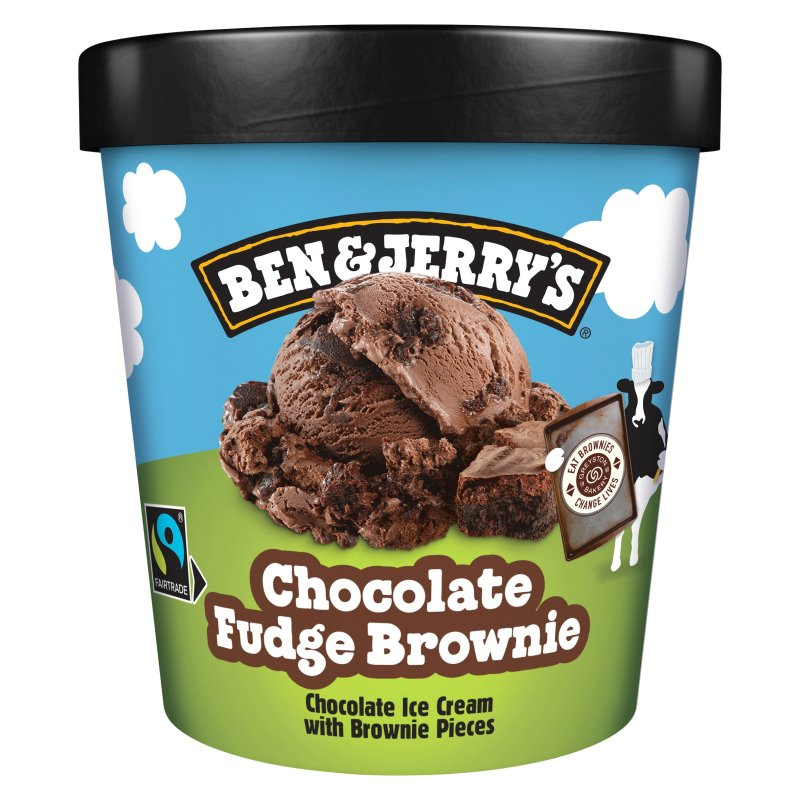 8003- Ben & Jerry's Chocolate Fudge Brownie 8x465ml