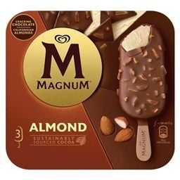 4007-Magnum Ice Cream Sticks Almond 3x 100 ml