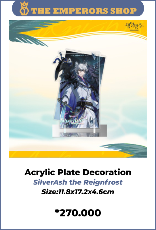 [KR-AK] Acrylic Plate Decoration