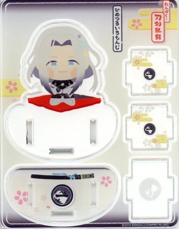 [JP-Persod] [Mercari] [Used] Storage/Portable Item: Himezuru Ichimonji Acrylic Trinket Box "Wanpaku! Touken Ranbu"