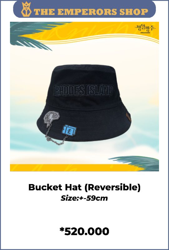 [KR-AK] Bucket Hat (Reversible)