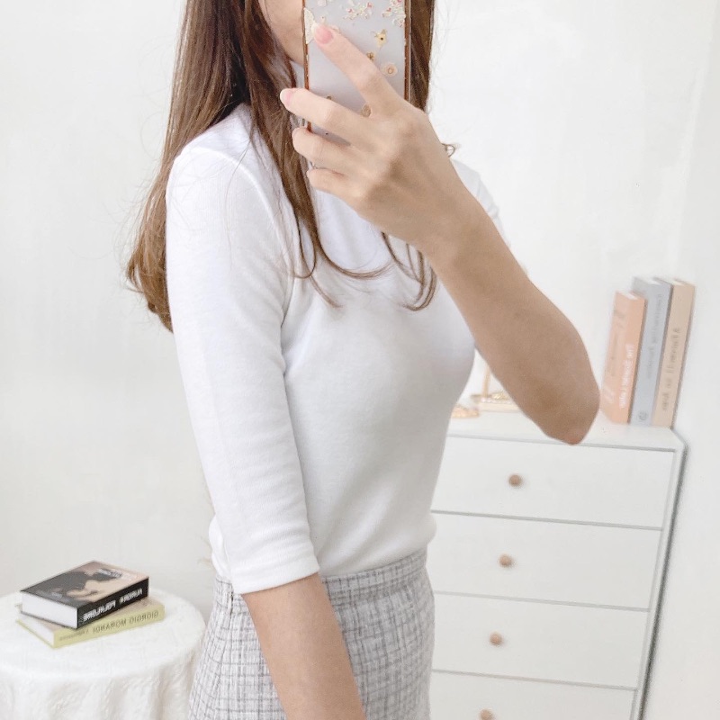 雲感輕柔樽領上衣