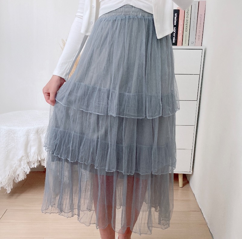 層次蛋糕紗裙