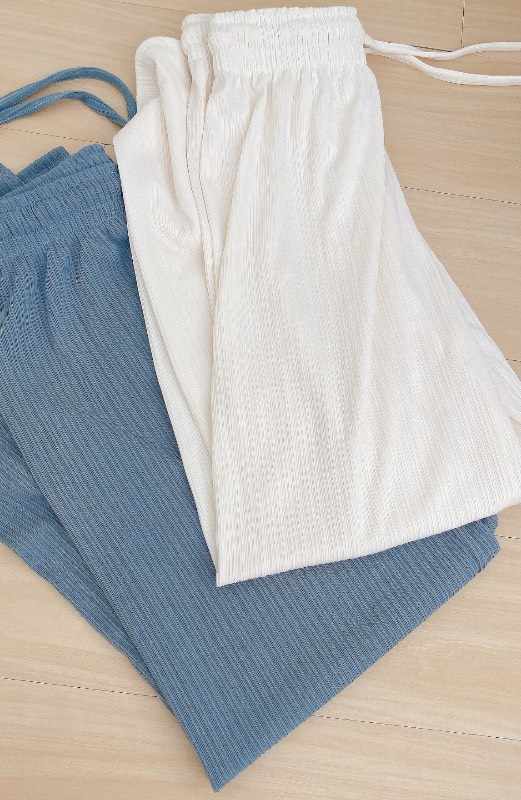 自由奔放龍鬚寛褲