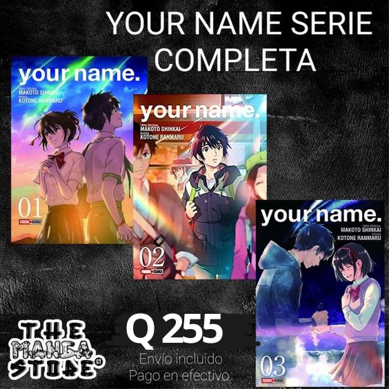 Paquete Your Name Serie Completa