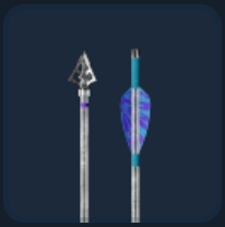 Broadhead Metal Arrow