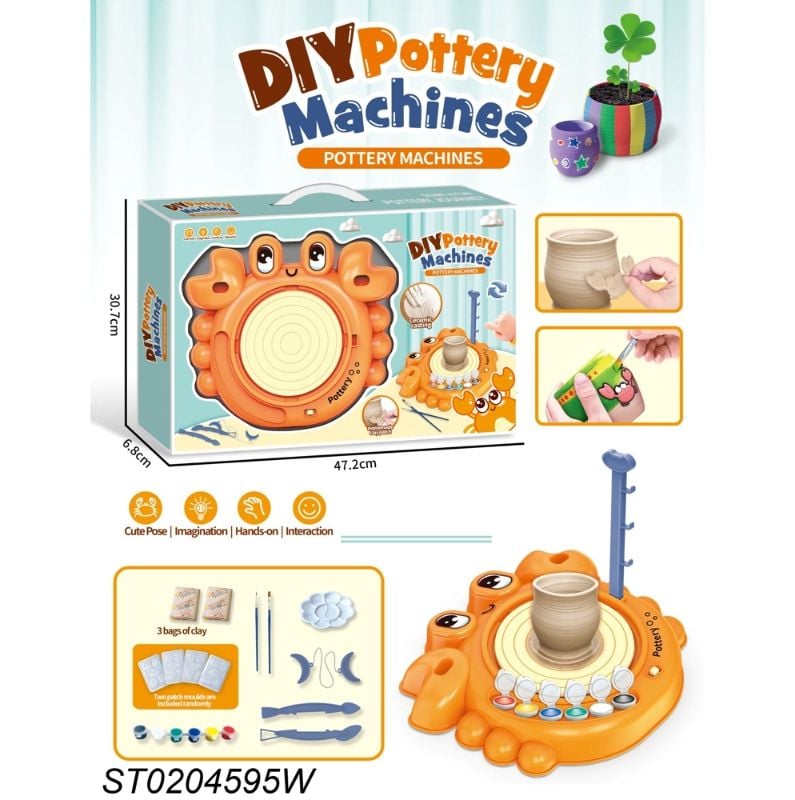 (ZY112) Pottery Machine, W.Bx