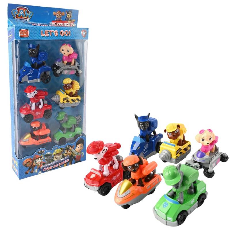 (899-48) Paw Patrol P B Alloy Car W.Box.Flat Pack