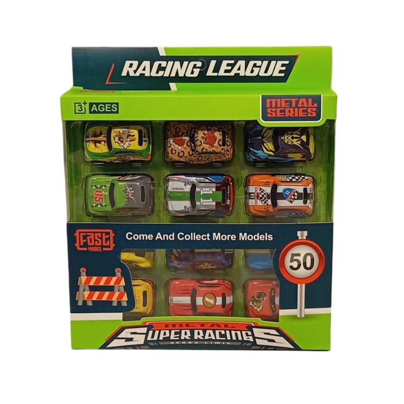 (055-4A) Dinky Racing Set 12 PCs