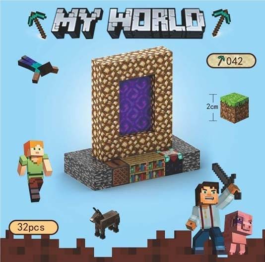 (W28) Diy Magnetic cube building blocks Set 32 Pcs