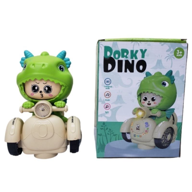 (HJ758) Dorky Dino With Sound and Lights