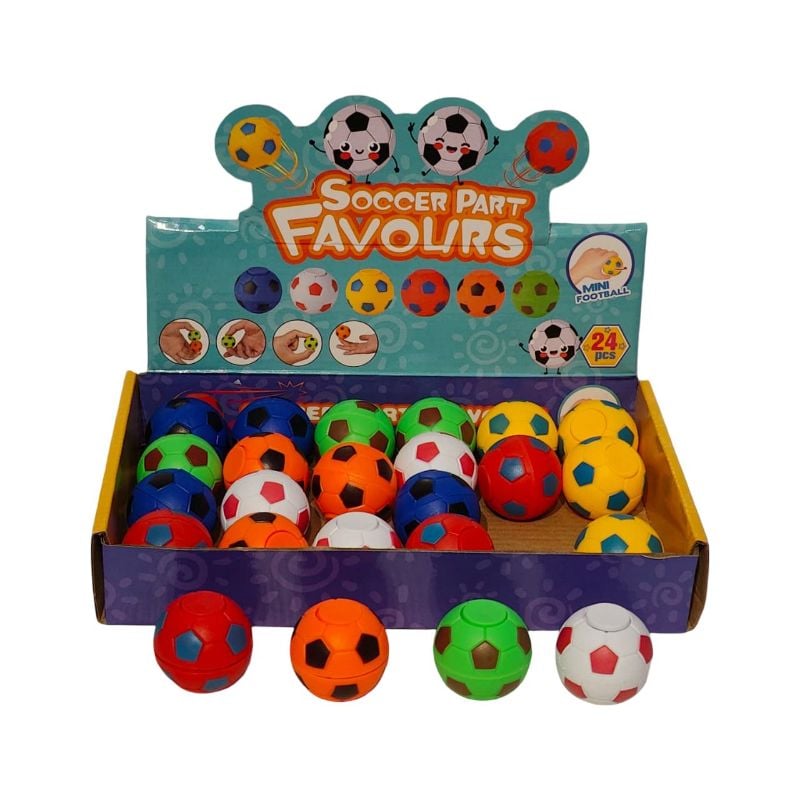 (807-17A) Football Spining Top,24Pcs/D.Bx