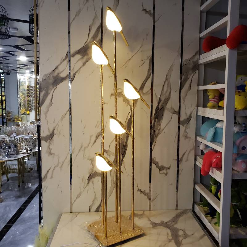 (TPM-845) BIRDS LARGE LAMP