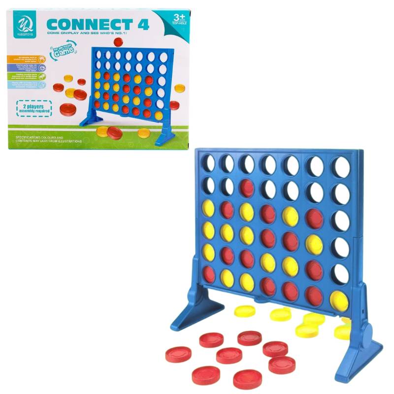 (5777-28) Plane Connect Four Game P B
