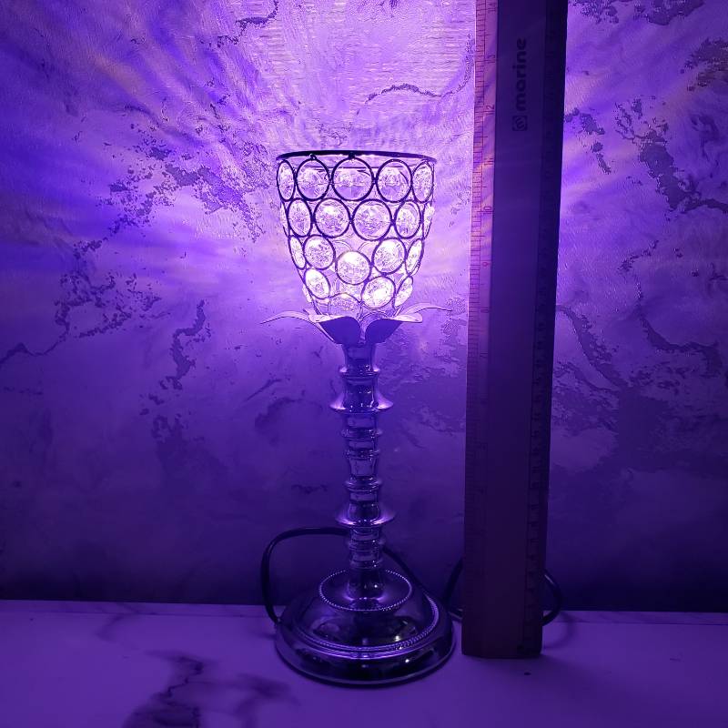 (TPM-990) Silver LED Lamp S