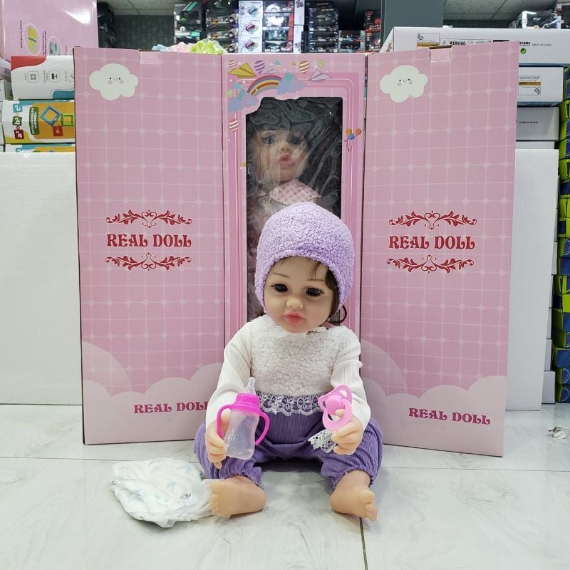 (SiliconDoll-55Cm (Box)) Silicon Doll 55 Cm With Music (Box)