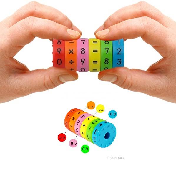 (SL128) Magnetic mathematic toys