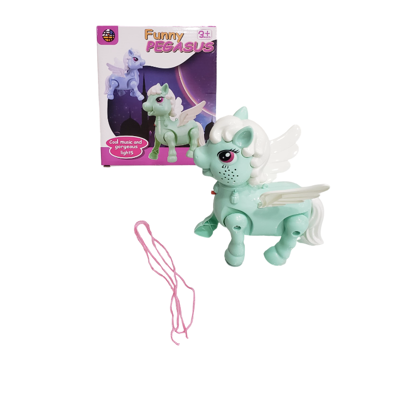 (898-2) Funny Pegasus Horse B/O .