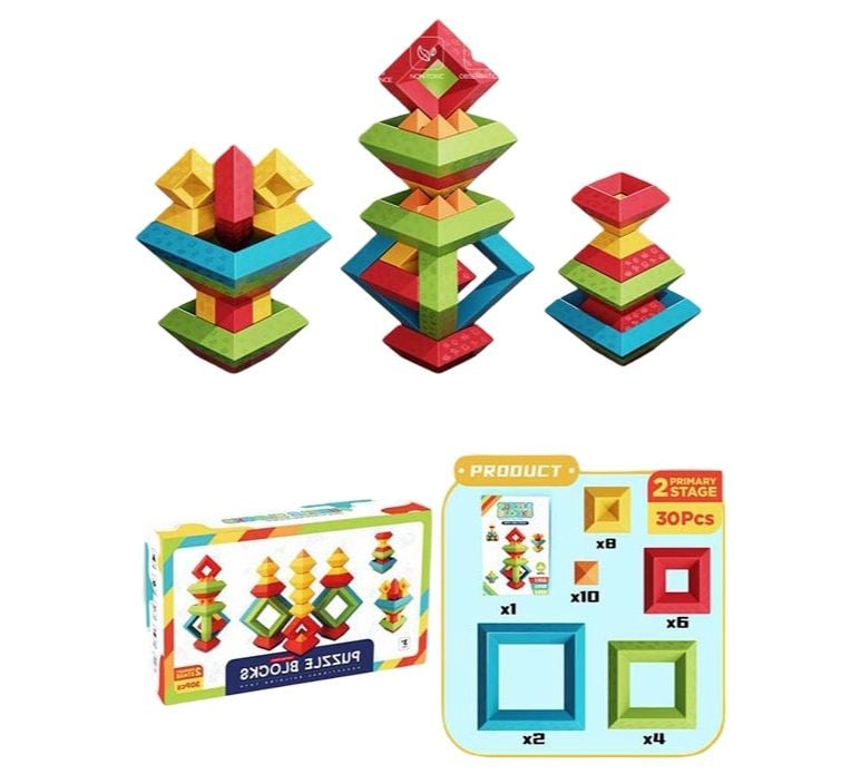 (ME-101) Puzle Blocks 30Pcs Pb