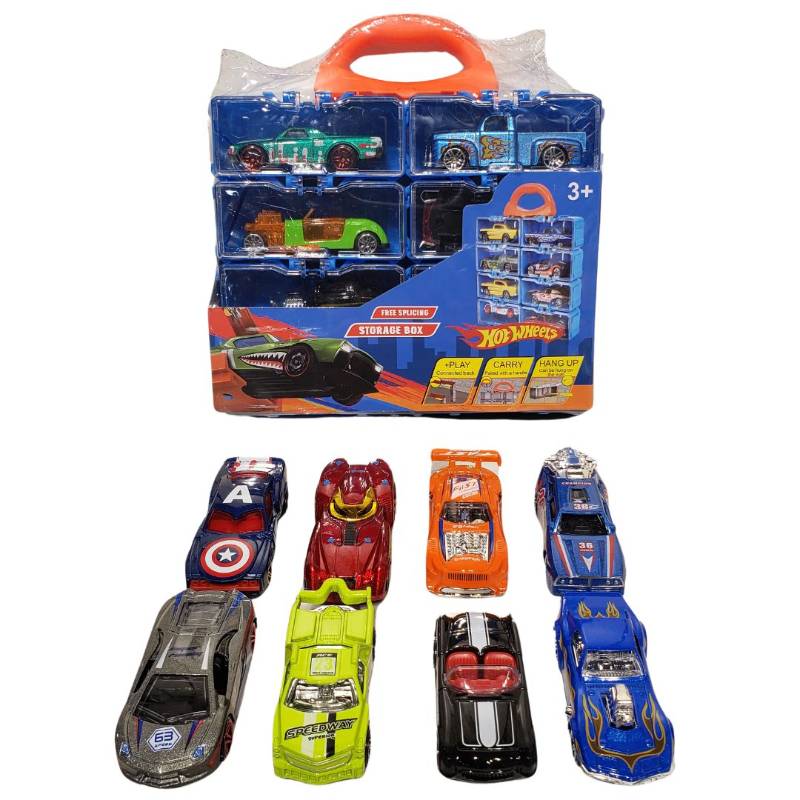 (JA-8) 1:64 F W Car, 8 Model Mix, 8Pcs Box