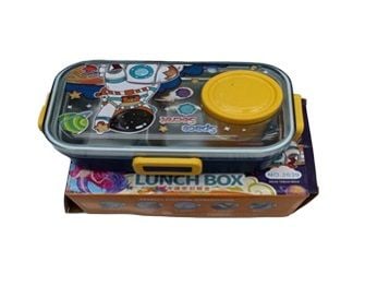 (4-2639) 700Ml+80Ml, Stainless Steel Lunch Box,30