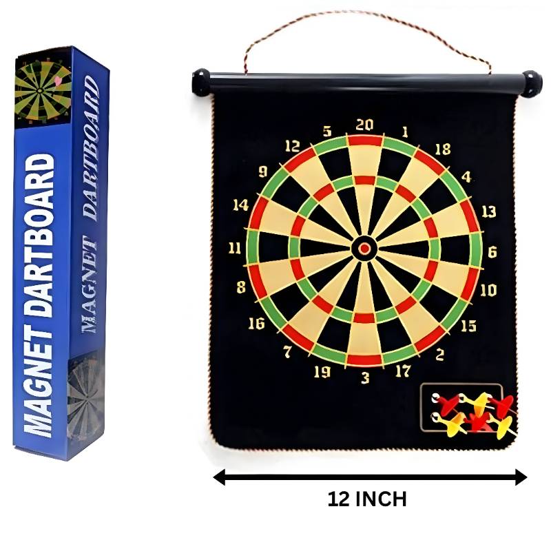 (YT023-1) 12 Inch Magnetic Dartboard,P.Bx