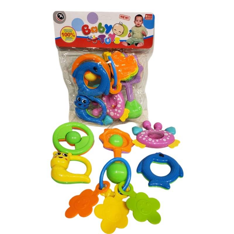 (BM8006-3) Baby Rattles Toy Set