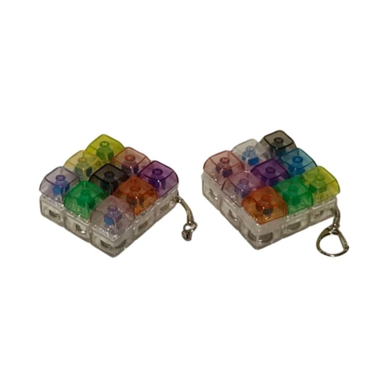 (CQ-4) Decompression Toys,9 Keys,With Opp And L