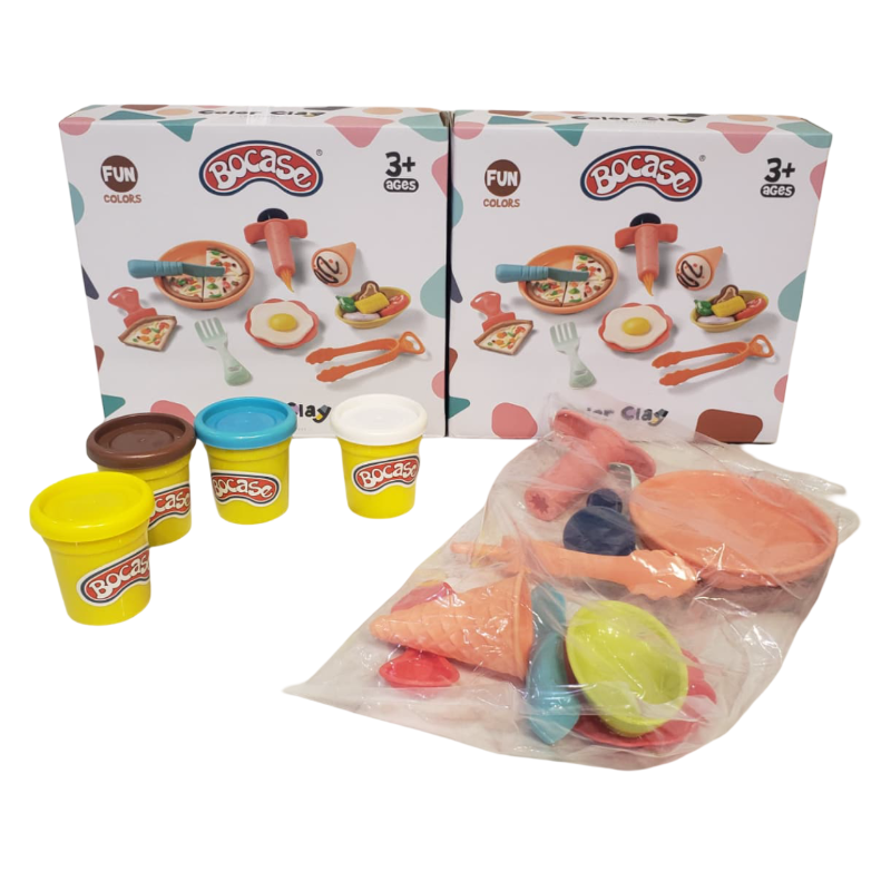 (133-2) Color Clay 4Pcs P.Bx