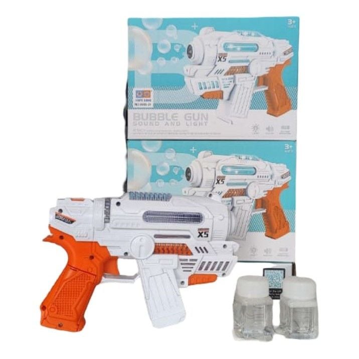 (999S-24) B/O Bubble Gun W/Light Music W/Out Batte