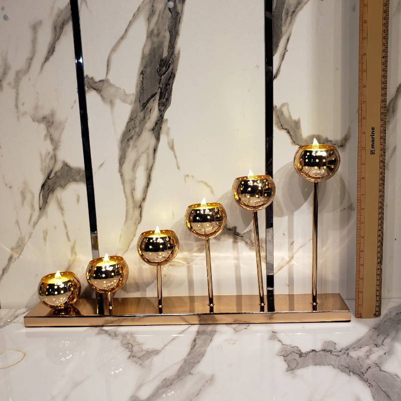 (TPM-953) Modern Series Candle Stand 32 W/O Candle