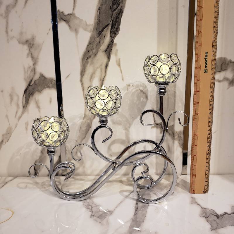 (TPM-972) Modern Series Candle Stand 19 W/O Candle