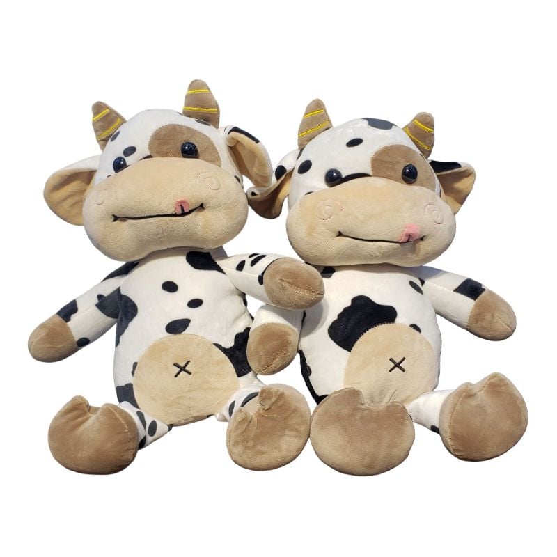 (Cow-50Cm) Soft Cow Long Leg 50Cm Medium (No Sound