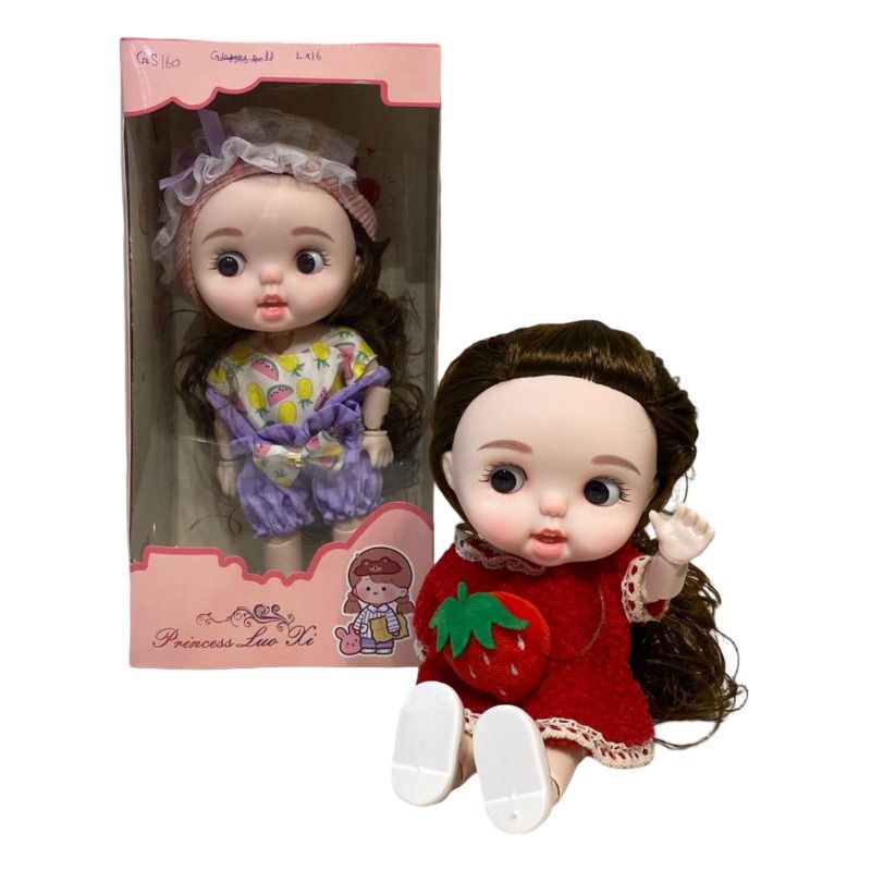 (Glasses-Doll) 30Cm Big Head Glasses Doll (GS-160Y-1)