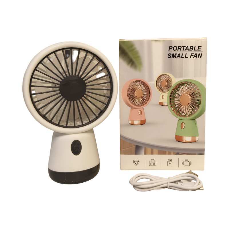 (ZB121A) Portable Samll Fan,4 Color Mix,P.Bx