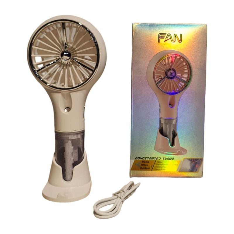 (LX638) Fan With Spray (Chargable)