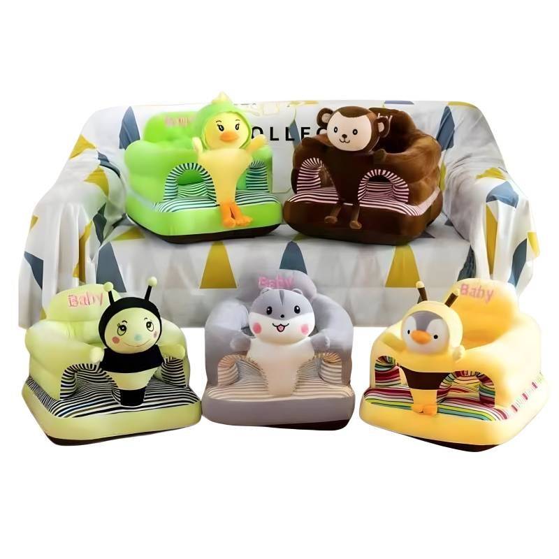 (BSC-1 Filled) Baby Sofa,Only Cover Without Pp Cotton,M