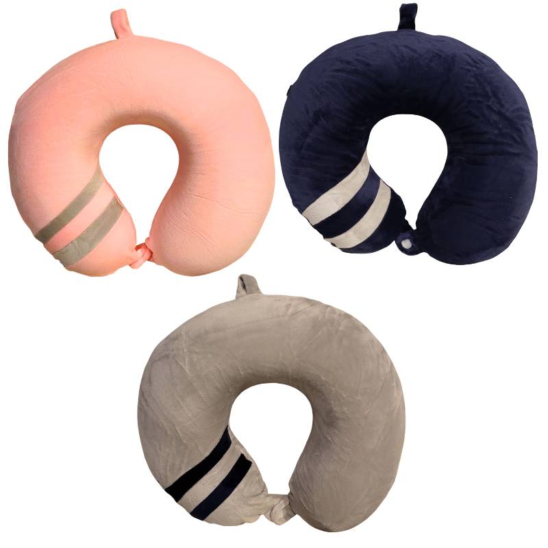 (1594-26) U-Type Pillow, Mix Clr,30Cm26