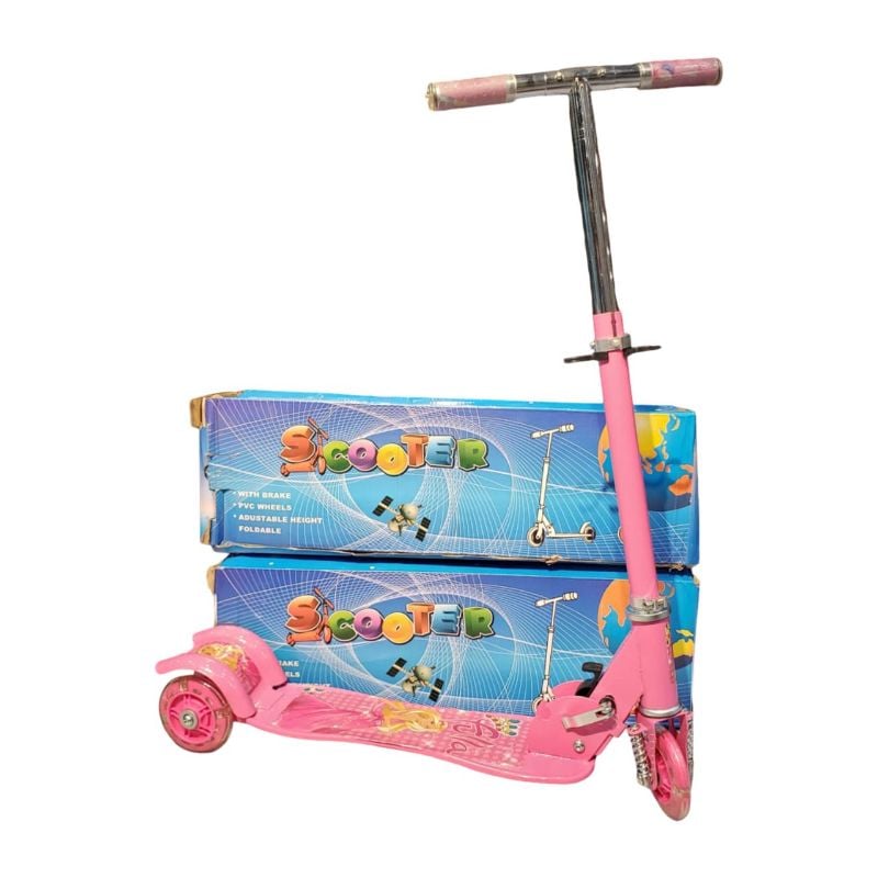 (6801-3) Metal Kids Scooty