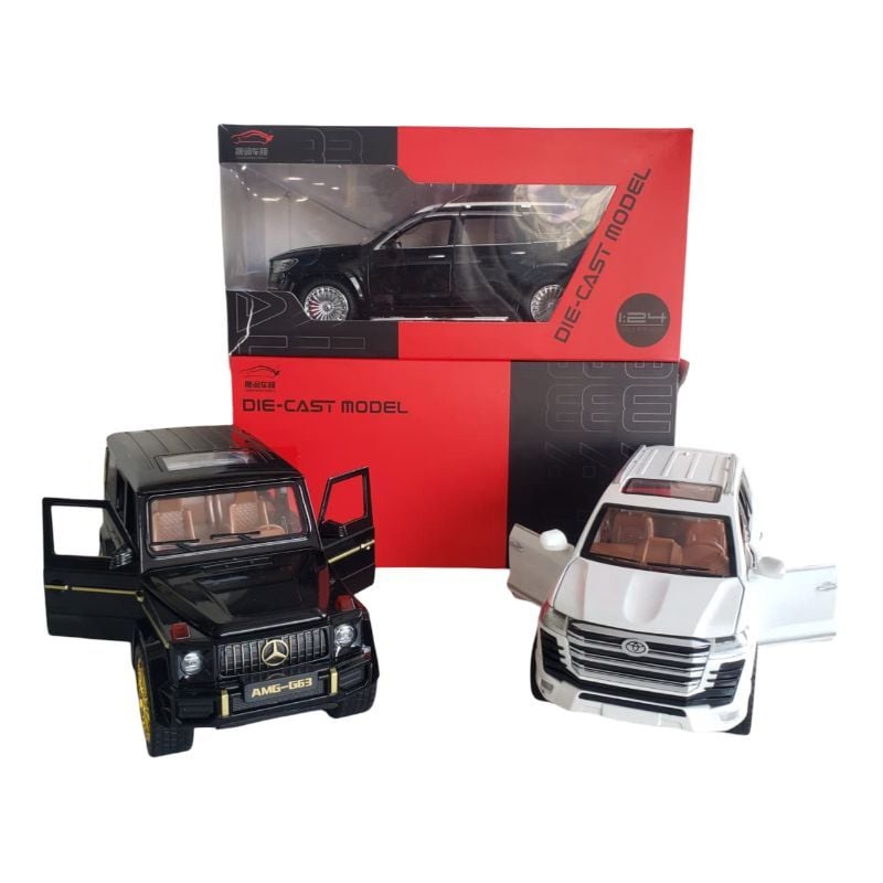 (SR-2401B-1) 1:24 P/B Die Cast Car, W/Ligh&Sound, W/B