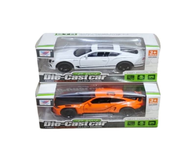 (K633B11) Pull Back Metal Car