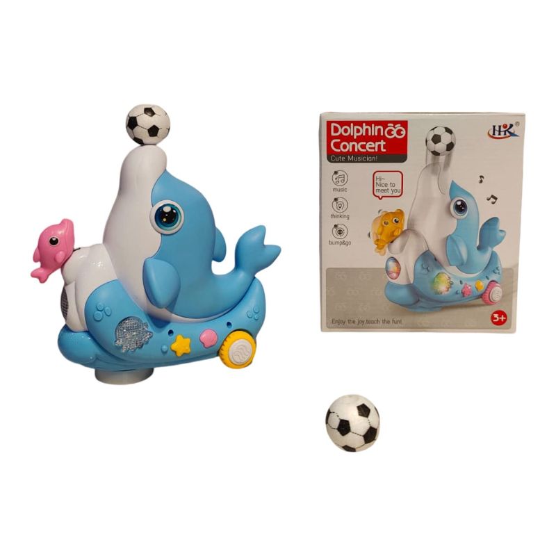 (675B) B/O Dolphin With Light & Sound