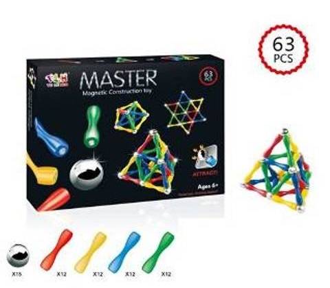 (TLH-C3) Magnetic Construction Blocks Educational Toy