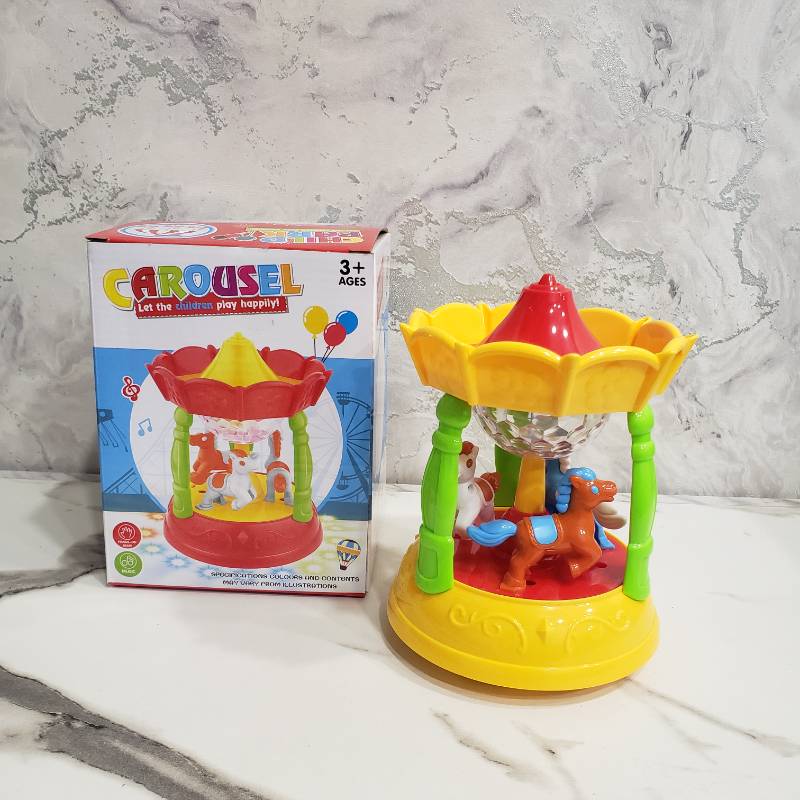 (HG-595) Carousel Horse Swing B/O