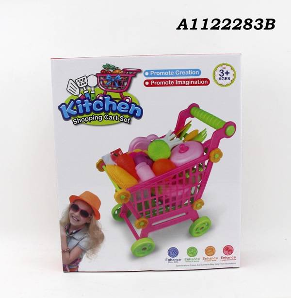 (18006) Kitchen Shopping Cart Set.