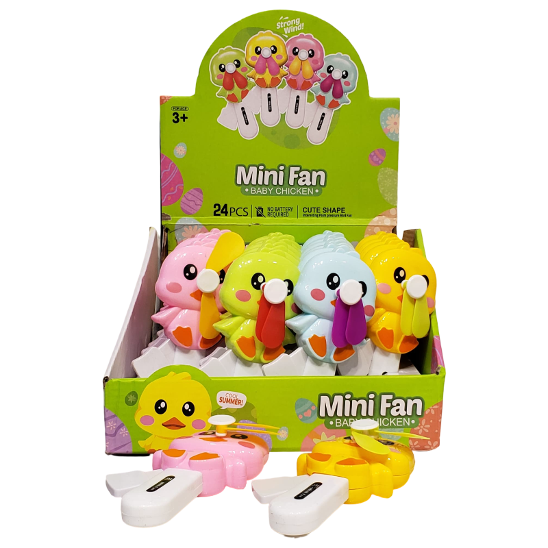 (JH-19) Baby Chicken Mini Hand Fan