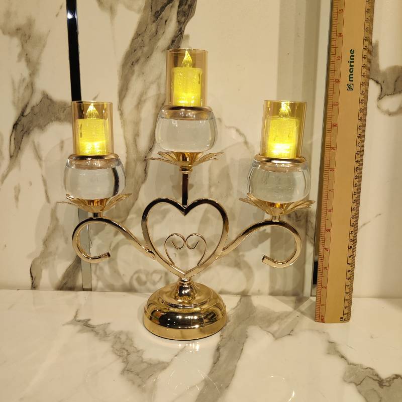 (TPM-967) Modern Series Candle Stand 29 W/O Candle