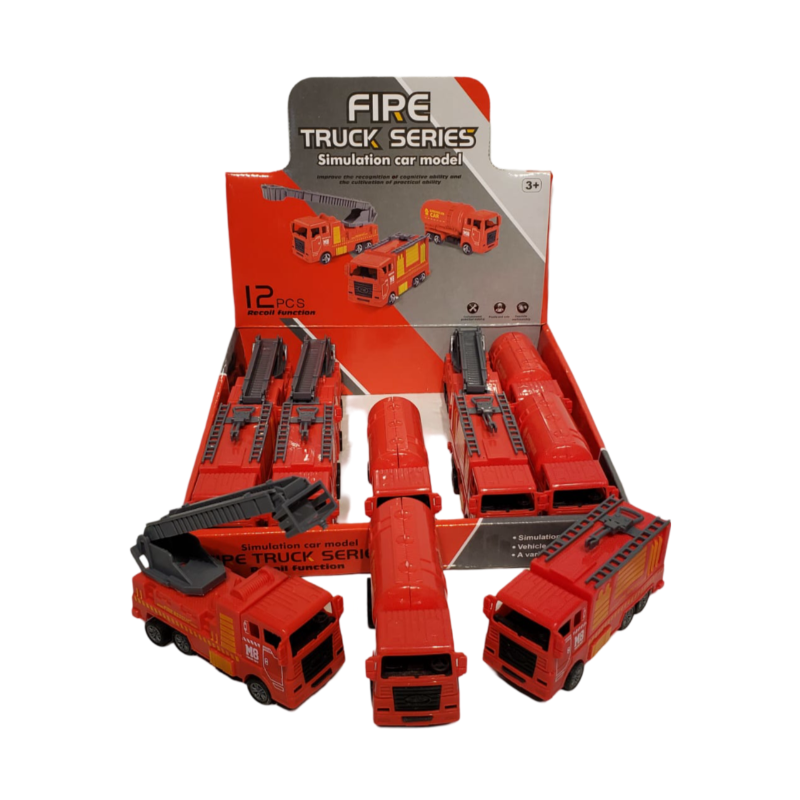 (Ym-F8) Fire Truck Fleet Vehicle box of 12