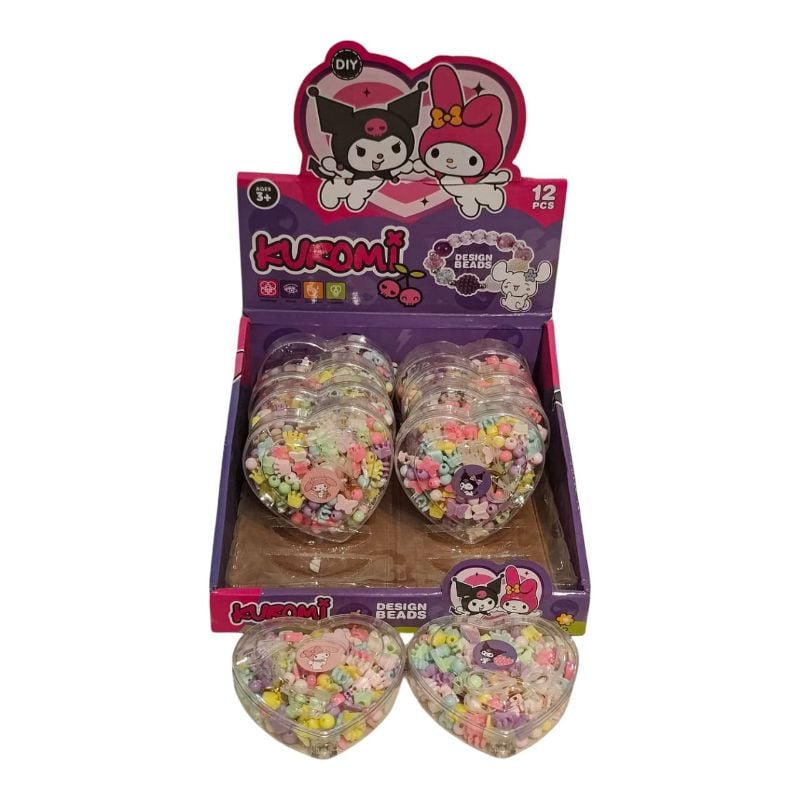 (11-71A) Diy Bead Set,12Pcs/D.Box
